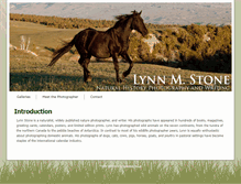 Tablet Screenshot of lynnmstonenaturephoto.com
